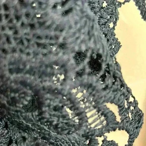 ADIVA Lace Blue Blouse with lining (Size 1X) - Picture 10 of 13